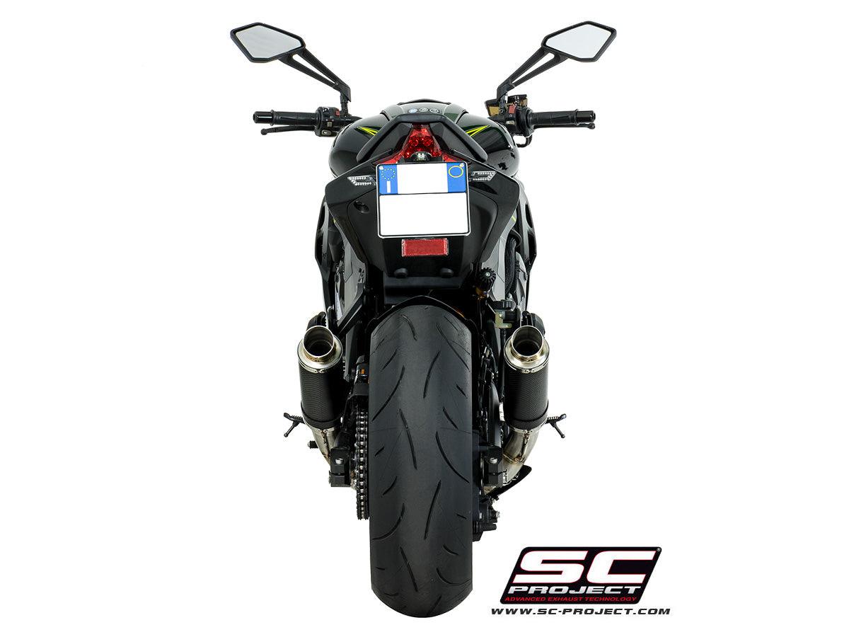 SC Project GP-M2 Slip-On Exhaust for Kawasaki Z1000 2017-20 - My Superbike Store