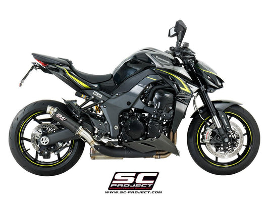 SC Project GP-M2 Slip-On Exhaust for Kawasaki Z1000 2017-20 - My Superbike Store