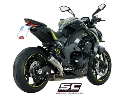 SC Project CR-T Slip-On Exhaust for Kawasaki Z1000 2017-20 - My Superbike Store