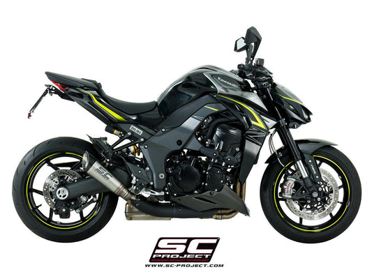 SC Project S1 Slip-On Exhaust for Kawasaki Z1000 2017-20 - My Superbike Store