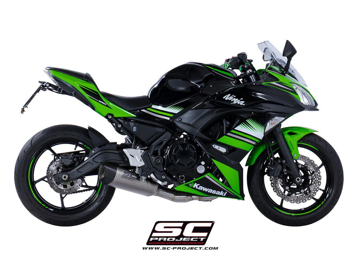 SC Project SC1-R GT Full Exhaust System for Kawasaki Ninja 650 2017-19 - My Superbike Store