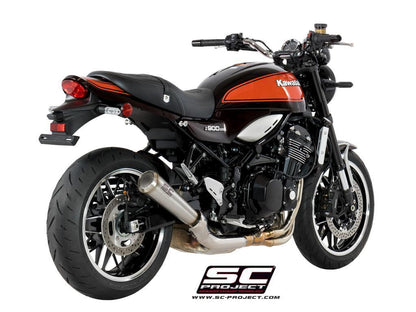 SC Project Conic 70'S Slip-On Exhaust for Kawasaki Z900RS - My Superbike Store