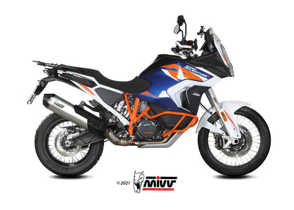 Mivv Speed Edge Slip-On Exhaust for KTM 1290 Super Adventure R 2021-22 - My Superbike Store