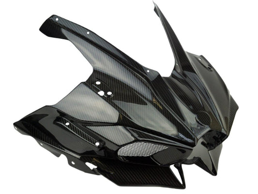 Motocomposites Front Fairing with Air Intakes in Carbon with Fiberglass for Kawasaki Ninja H2 - My Superbike Store