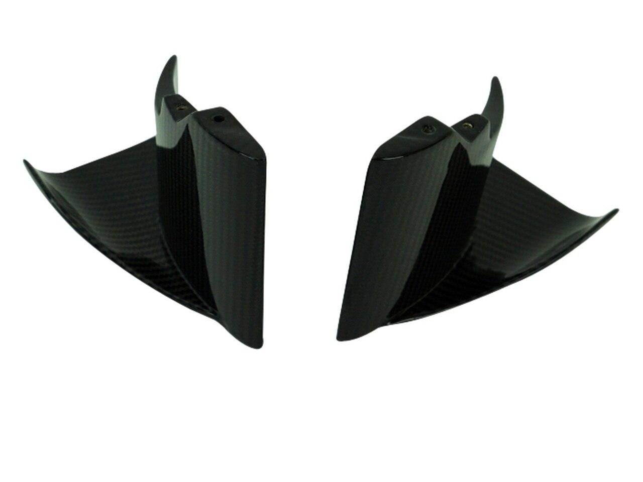 Motocomposites Lower Wings in Carbon with Fiberglass for Kawasaki Ninja H2 - My Superbike Store