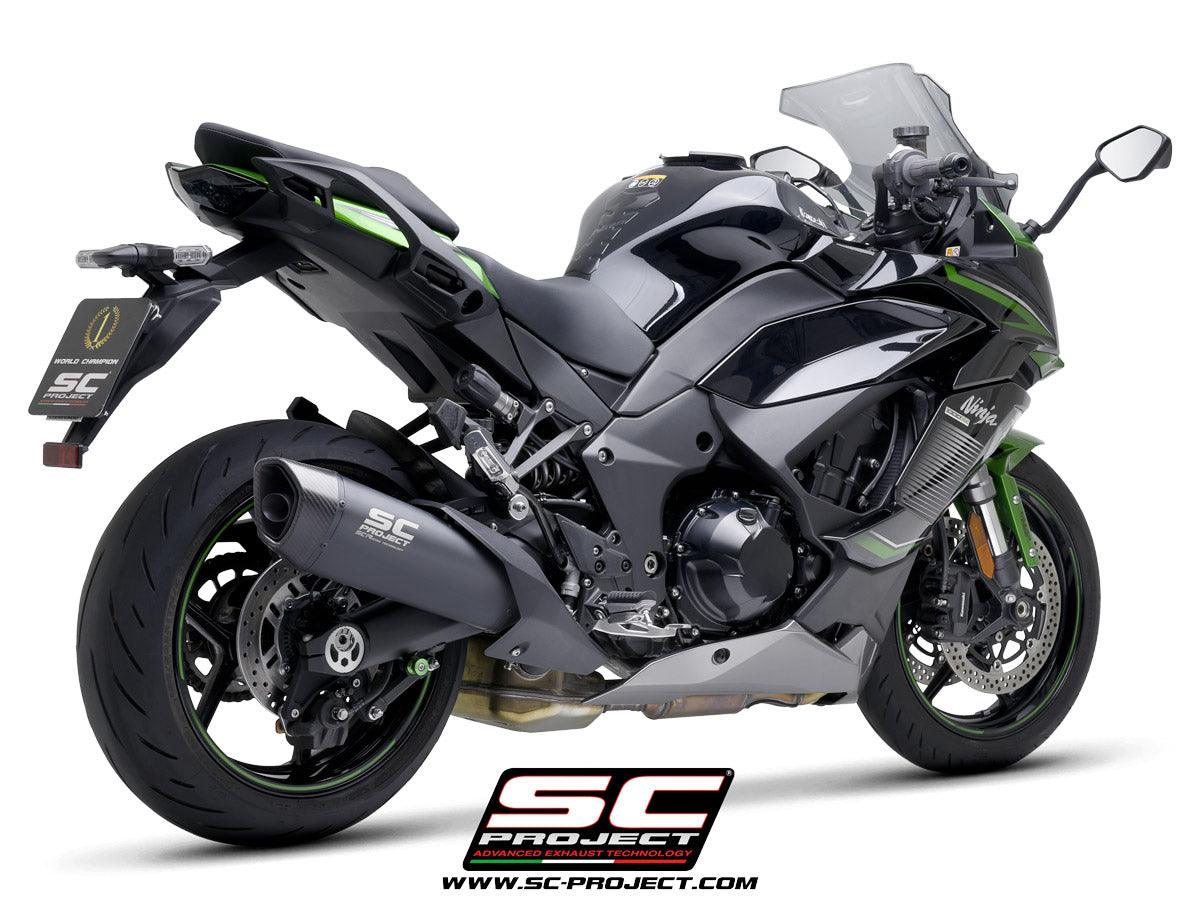 SC Project SC1-R Slip-On Exhaust for Kawasaki Ninja 1000SX 2021-23 - My Superbike Store