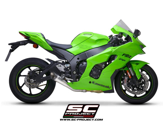 SC Project S1 Slip-On Exhaust for Kawasaki ZX-10R 2021-23 - My Superbike Store