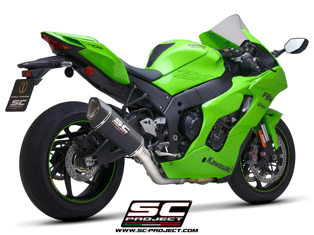 SC Project SC1-R Slip-On Exhaust for Kawasaki ZX-10R 2021-23 - My Superbike Store