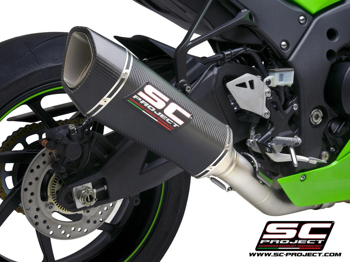 SC Project SC1-R Slip-On Exhaust for Kawasaki ZX-10R 2021-23 - My Superbike Store