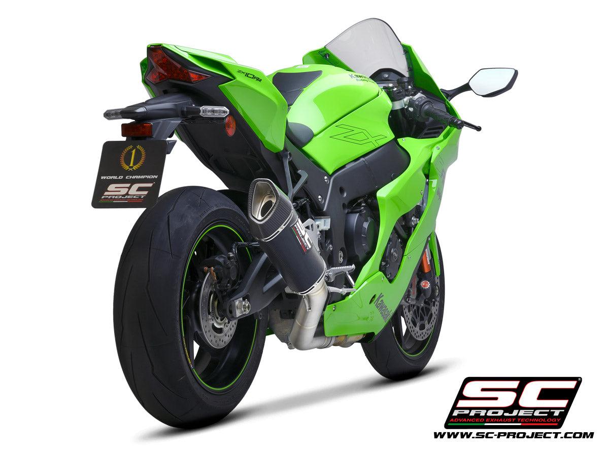 SC Project SC1-R Slip-On Exhaust for Kawasaki ZX-10R 2021-23 - My Superbike Store