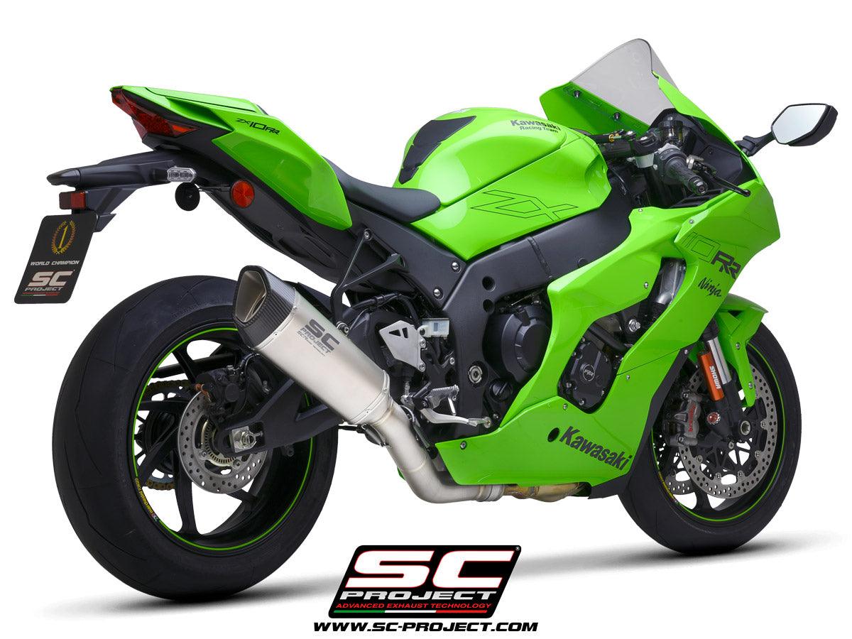 SC Project SC1-R Slip-On Exhaust for Kawasaki ZX-10R 2021-23 - My Superbike Store