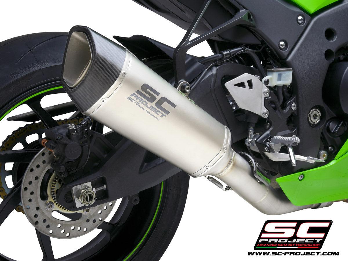 SC Project SC1-R Slip-On Exhaust for Kawasaki ZX-10R 2021-23 - My Superbike Store