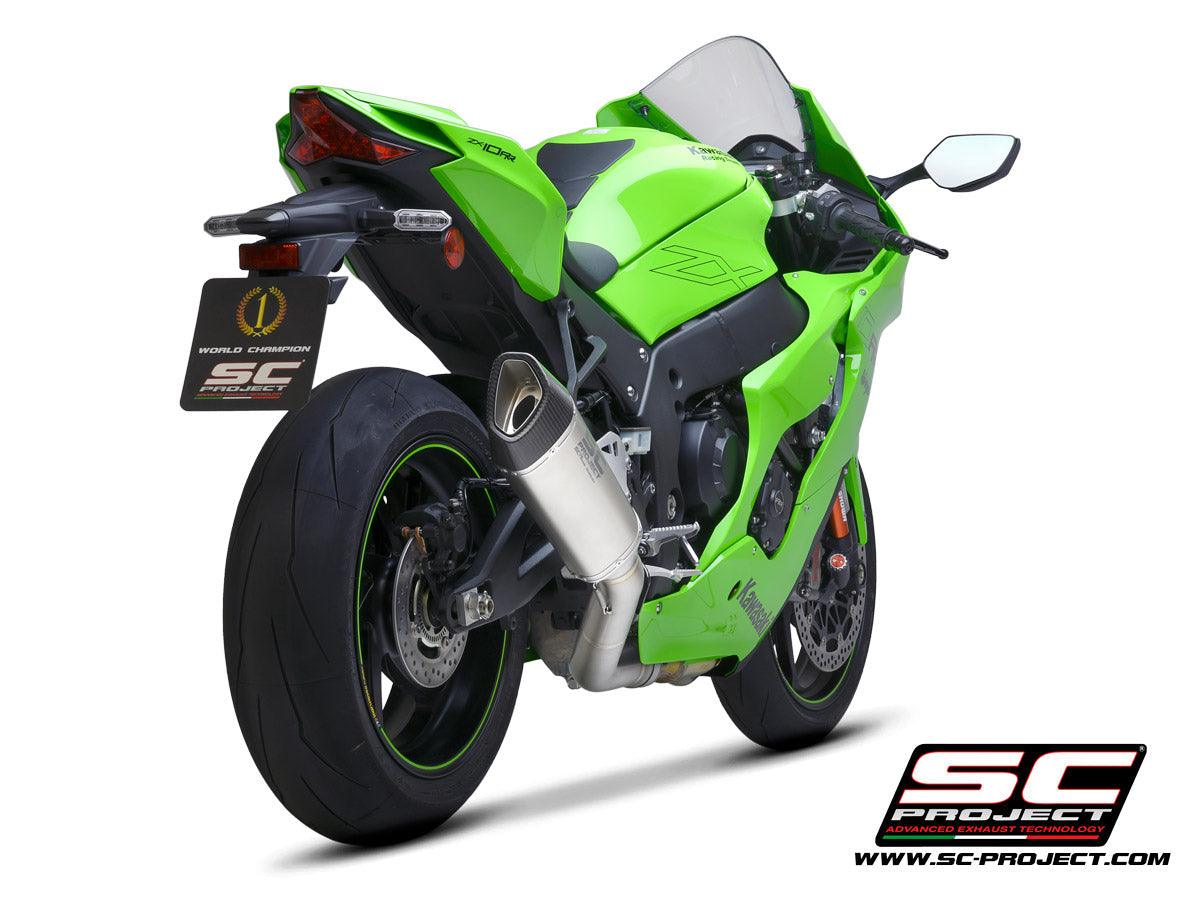 SC Project SC1-R Slip-On Exhaust for Kawasaki ZX-10R 2021-23 - My Superbike Store