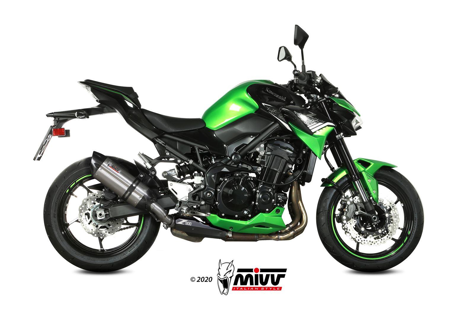 Mivv Sound Slip-On Exhaust for Kawasaki Z900 2020-22 - My Superbike Store