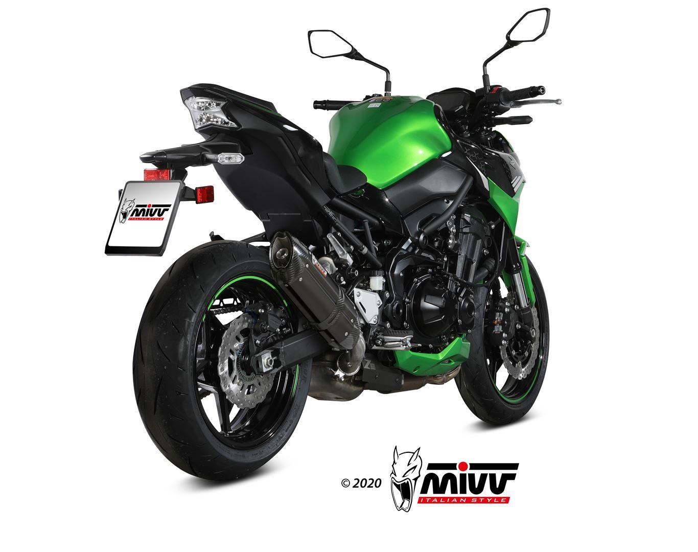 Mivv Sound Slip-On Exhaust for Kawasaki Z900 2020-22 - My Superbike Store