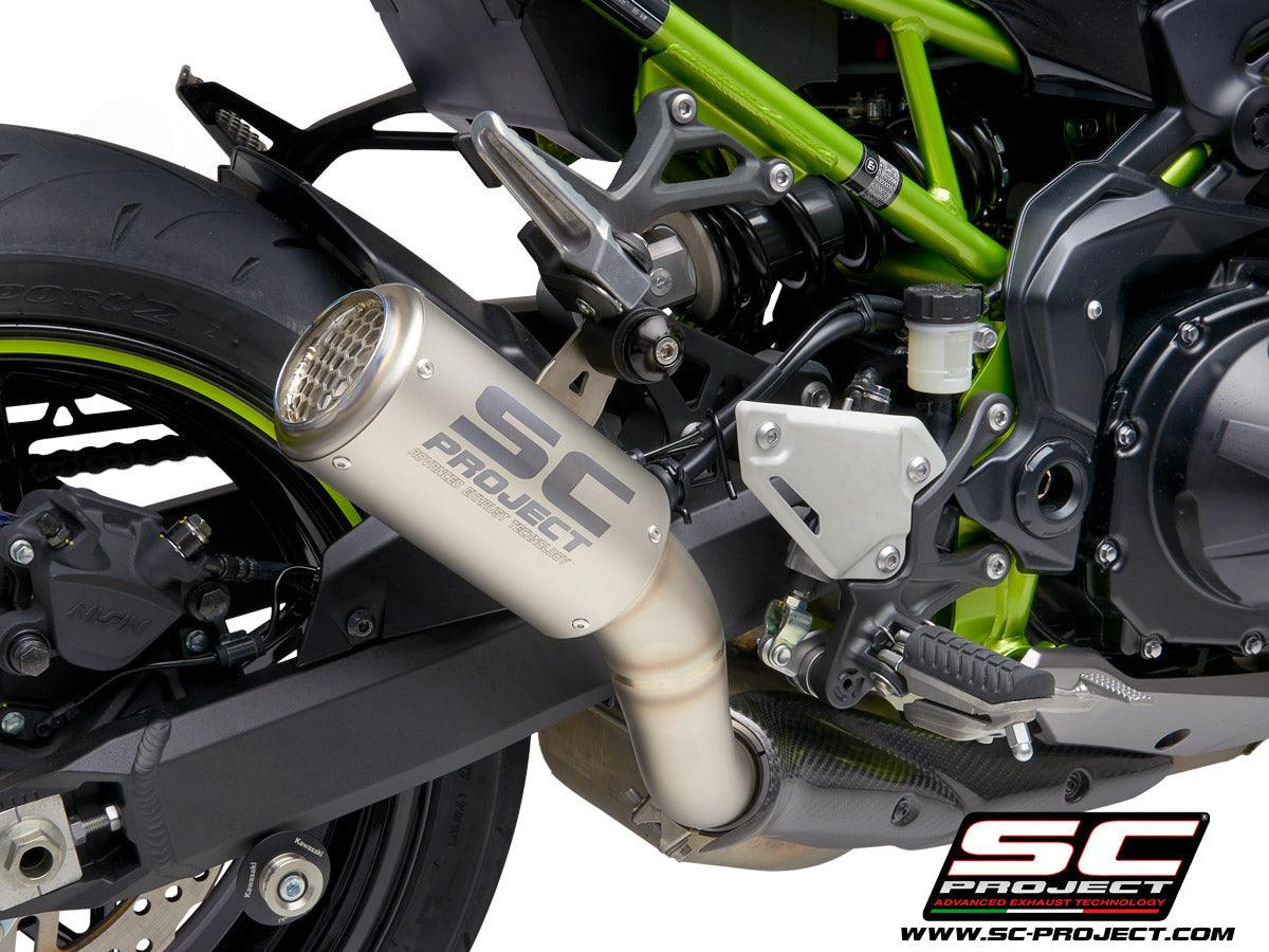 SC Project CR-T Slip-On Exhaust for Kawasaki Z900 2020 - My Superbike Store