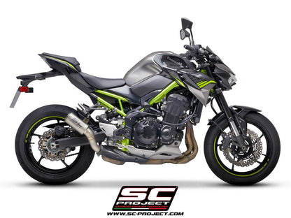 SC Project CR-T Slip-On Exhaust for Kawasaki Z900 2020 - My Superbike Store