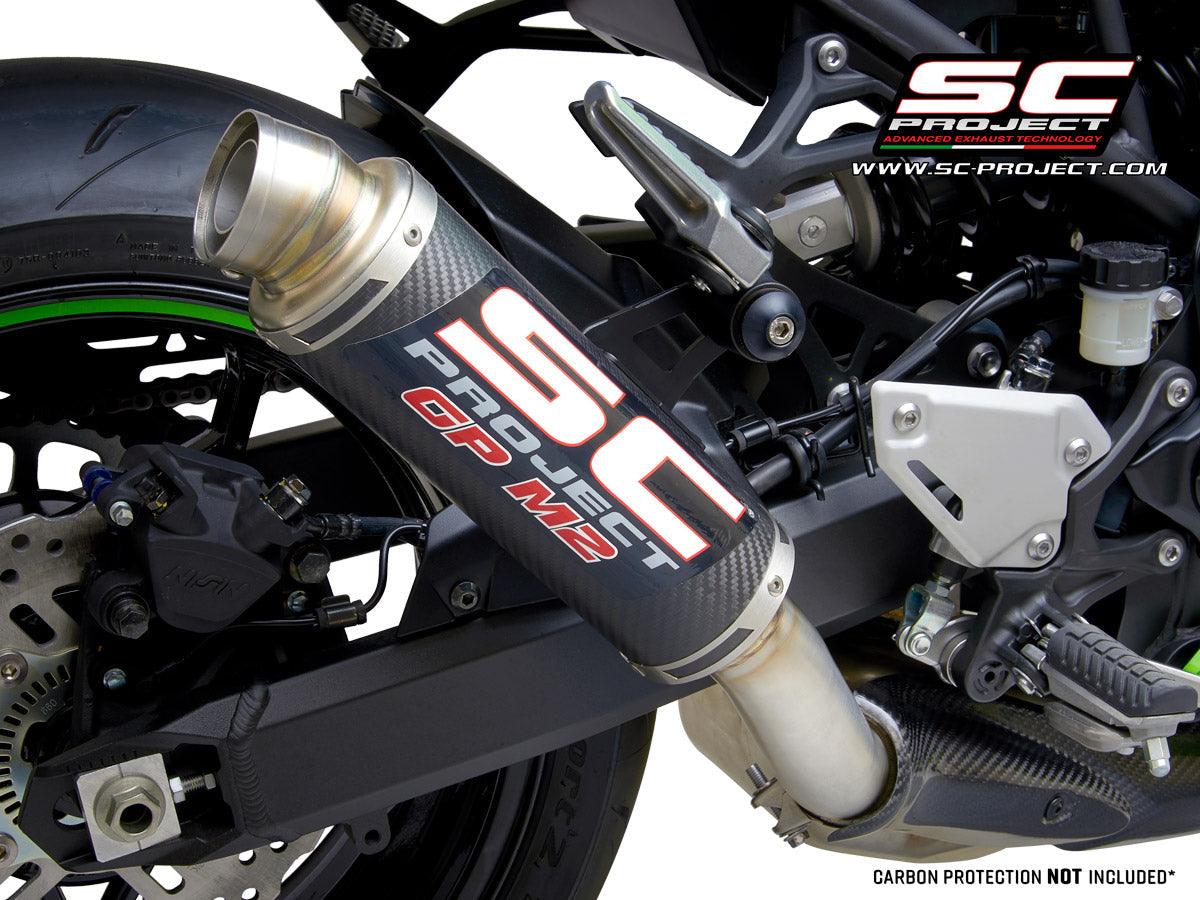 SC Project GP-M2 Slip-On Exhaust for Kawasaki Z900 2020-23 - My Superbike Store