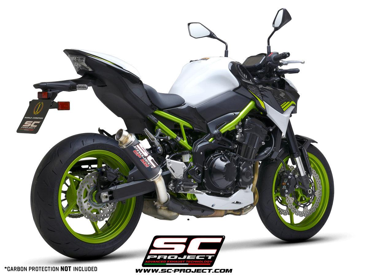 SC Project GP-M2 Slip-On Exhaust for Kawasaki Z900 2020-23 - My Superbike Store