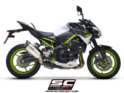 SC Project SC1-R Slip-On Exhaust for Kawasaki Z900 2020-23 - My Superbike Store