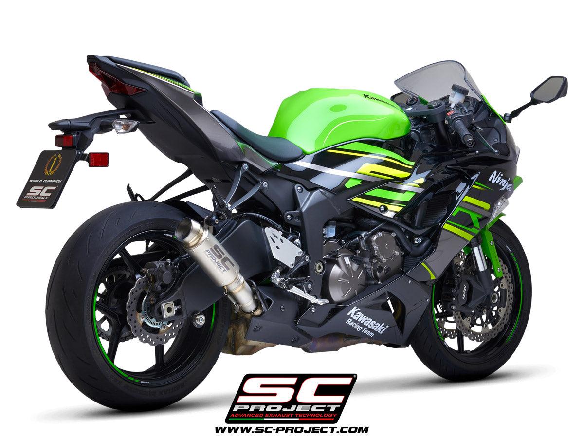 SC Project GP70-R Slip-On Exhaust For Kawasaki ZX-6R 2019-21 - My Superbike Store