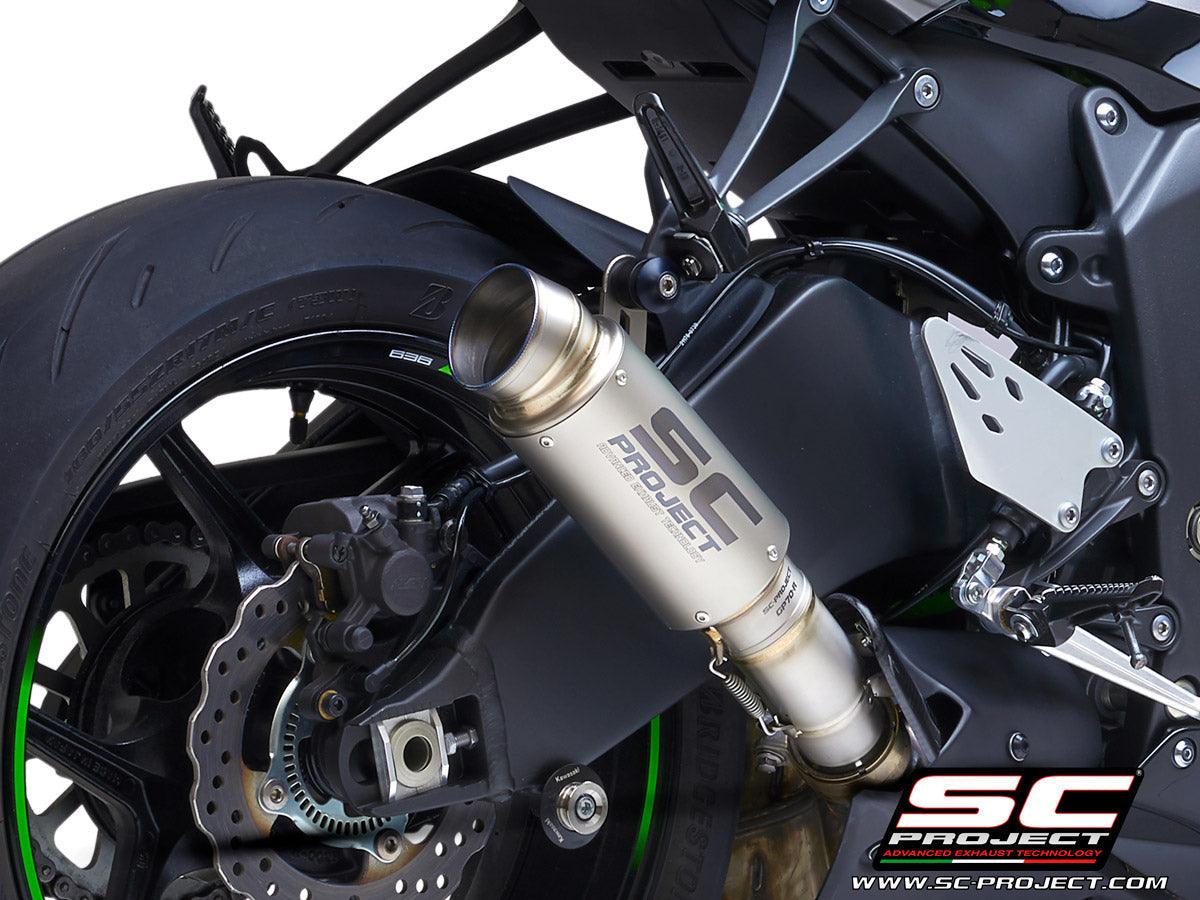 SC Project GP70-R Slip-On Exhaust For Kawasaki ZX-6R 2019-21 - My Superbike Store