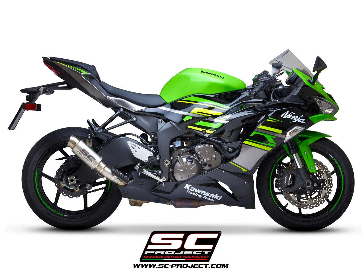 SC Project GP70-R Slip-On Exhaust For Kawasaki ZX-6R 2019-21 - My Superbike Store