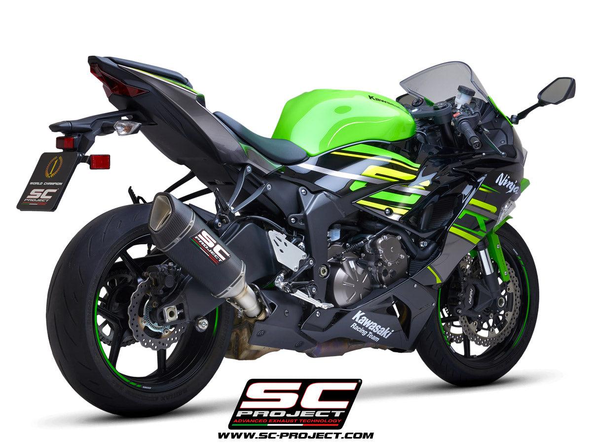 SC Project SC1-R Slip-On Exhaust For Kawasaki ZX-6R 2019-21 - My Superbike Store