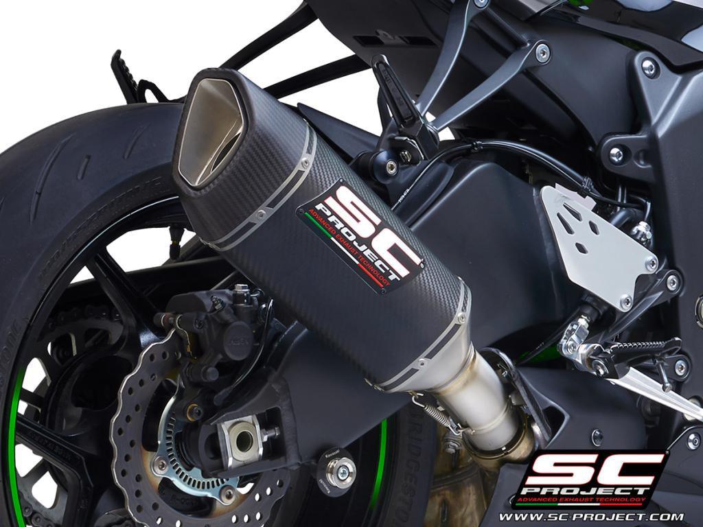 SC Project SC1-R Slip-On Exhaust For Kawasaki ZX-6R 2019-21 - My Superbike Store