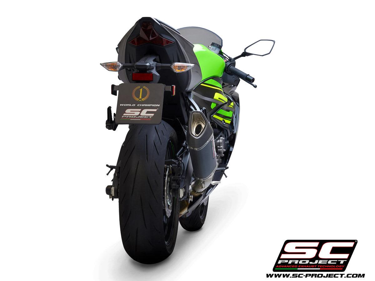 SC Project SC1-R Slip-On Exhaust For Kawasaki ZX-6R 2019-21 - My Superbike Store