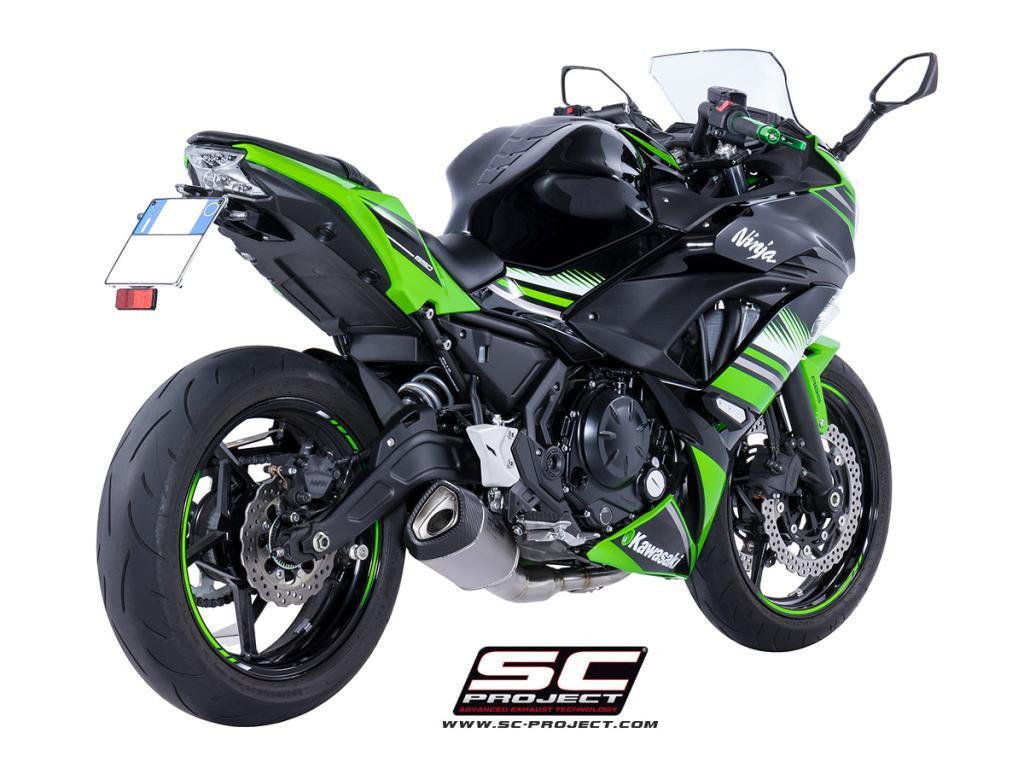 SC Project SC1-R GT Full Exhaust System for Kawasaki Ninja 650 2017-19 - My Superbike Store