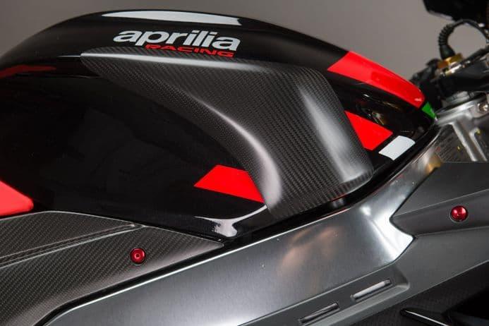 LighTech Carbon Fibre Tank Protector For Aprilia RSV4 2021-22 - My Superbike Store