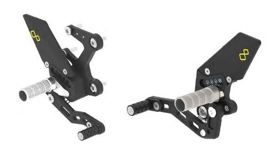 LighTech Adjustable Rearsets for Kawasaki Ninja 400 2018-22 - My Superbike Store