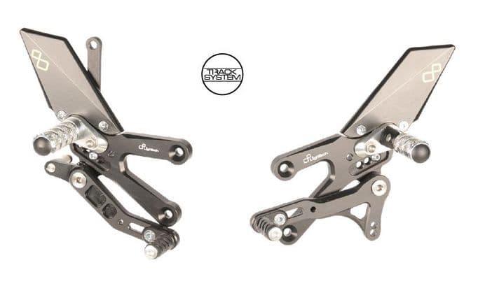 LighTech Adjustable Rearsets for Yamaha R3 2015-22 - My Superbike Store