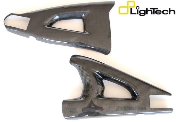 Lightech Carbon Fibre Swingarm Protection For Kawasaki ZX-10R 2021-22 - My Superbike Store