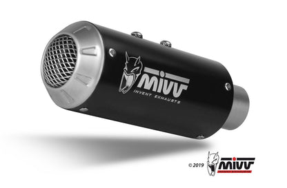 Mivv MK3 Full Exhaust System for Kawasaki Z650 2017-22 - My Superbike Store