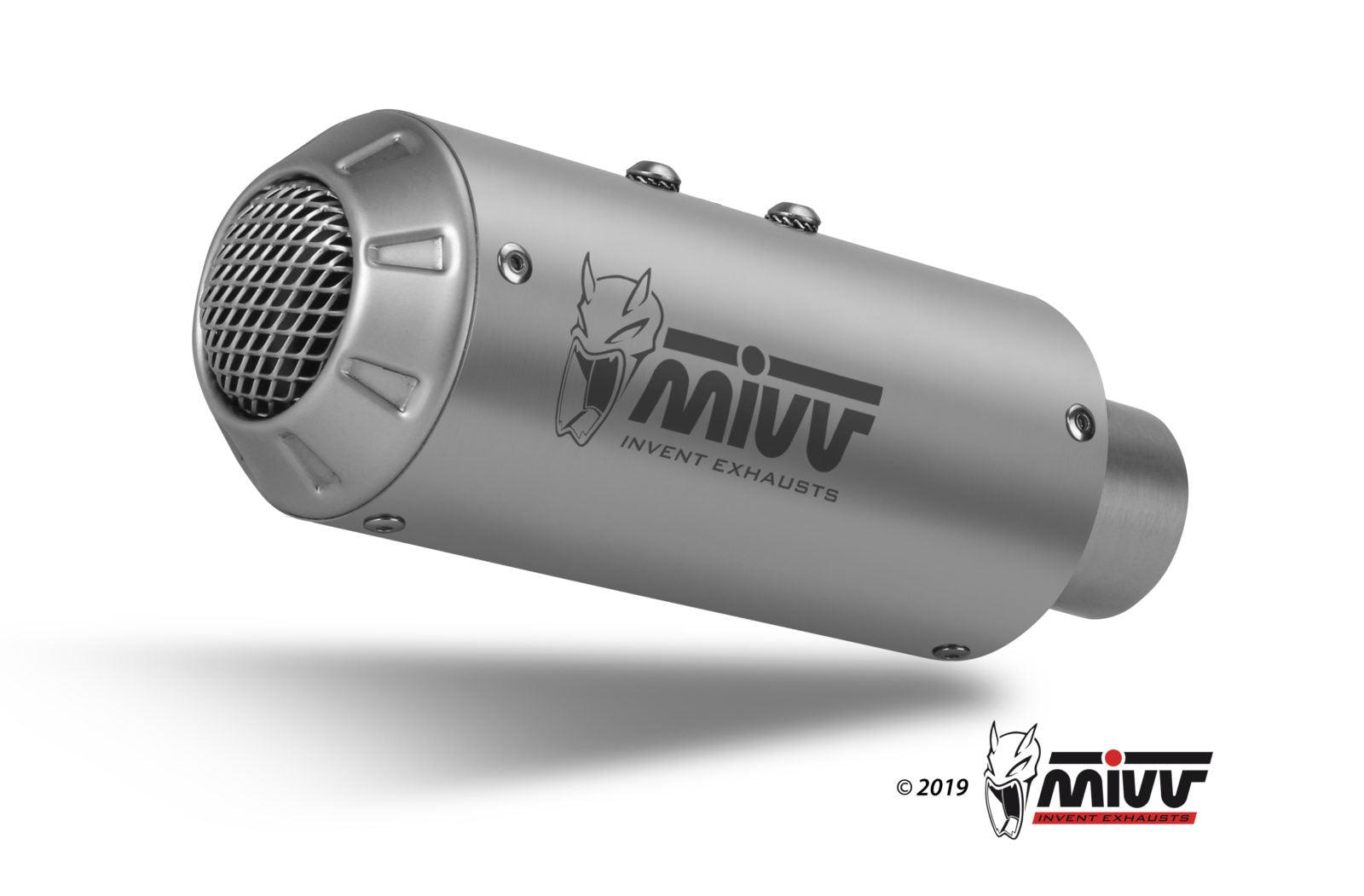 Mivv MK3 Full Exhaust System for Kawasaki Z650 2017-22 - My Superbike Store