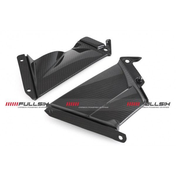 Fullsix Carbon Fibre Belly Pan Insert Set For Aprilia RSV4 2015-22 - My Superbike Store