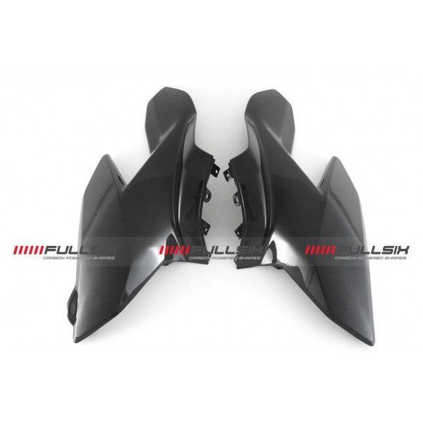 FullSix Carbon Fiber Upper Side Fairing Set For Ducati Streetfighter V4 - My Superbike Store