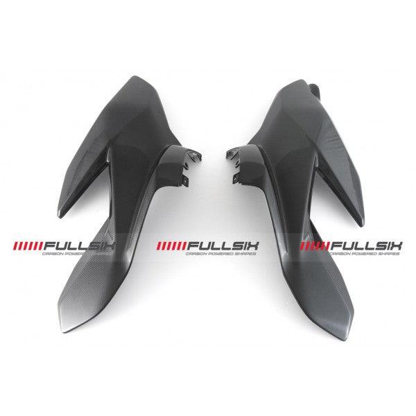 FullSix Carbon Fiber Upper Side Fairing Set For Ducati Streetfighter V4 - My Superbike Store