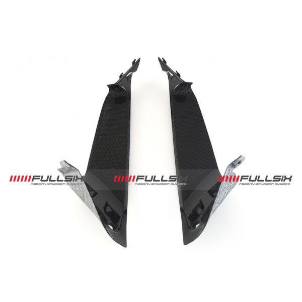 FullSix Carbon Fiber Airtube Covers Set For Ducati SuperSport - My Superbike Store