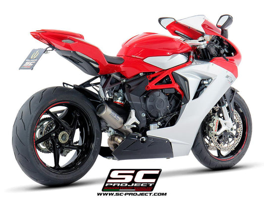 SC Project CR-T Slip-On Exhaust for MV Agusta F3 800 - My Superbike Store