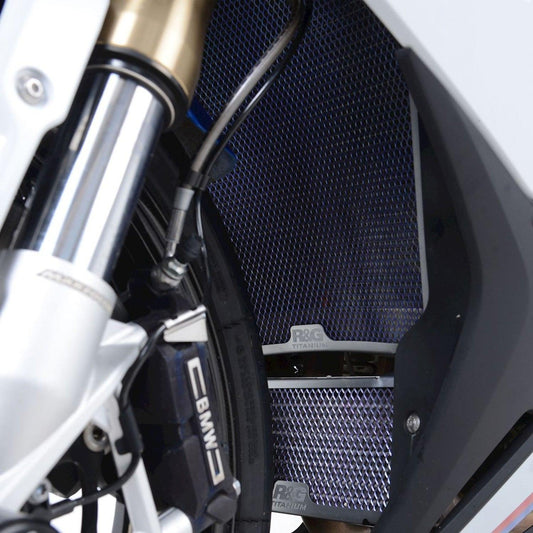 R&G Titanium Radiator Guard for BMW M 1000 RR - My Superbike Store