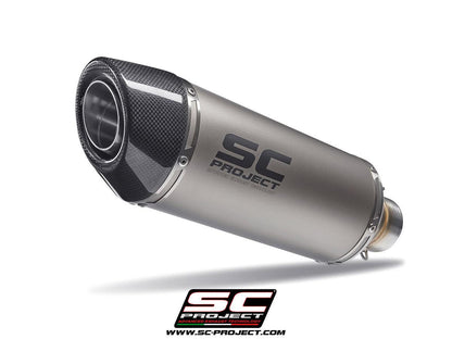 SC Project Oval Slip-On Exhaust for Kawasaki Ninja 400 2018-22 - My Superbike Store