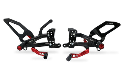 CNC Racing Adjustable Rearsets For Ducati Streetfighter V4 - My Superbike Store