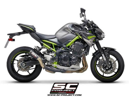 [SALE] SC Project CRT Carbon Fiber Slip-On Exhaust for Kawasaki Z900 2020 - My Superbike Store