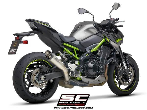 [SALE] SC Project S1 Slip-On Titanium Exhaust for Kawasaki Z900 2020 - My Superbike Store