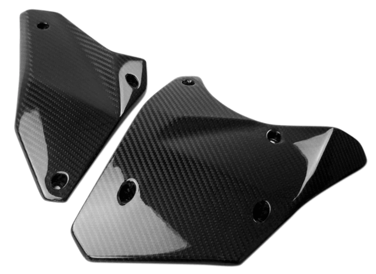 Motocomposites Bottom Engine Covers in 100% Carbon Fiber for Kawasaki Ninja H2 - My Superbike Store