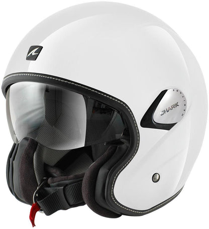 [SALE] Shark Heritage Jet White Helmet - L - My Superbike Store