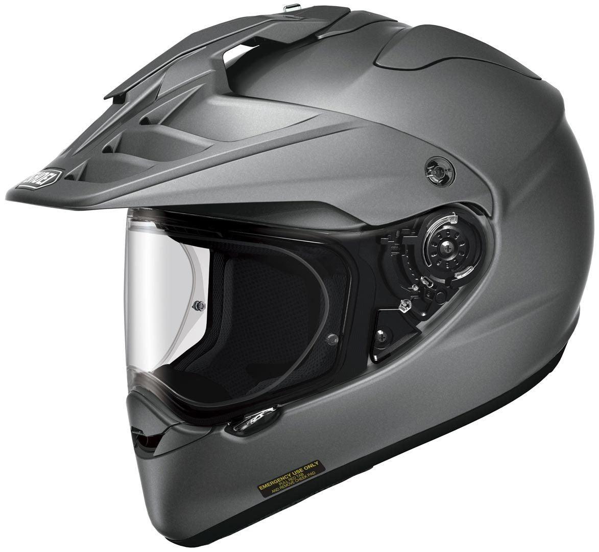 Shoei Hornet ADV Matt Grey Helmet - My Superbike Store